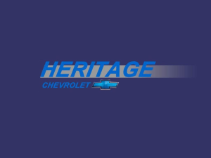 Sponsor Logo for Heritage Chevrolet