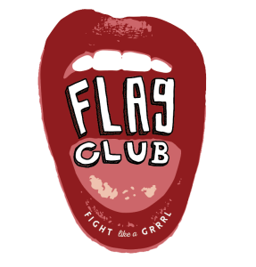 Sponsor Logo for FLAG (Fight Like A GRRRL) Club