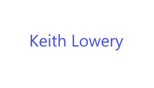 Sponsor Logo for Keith Lowery