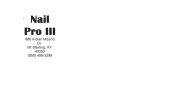 Sponsor Logo for Nail Pro III