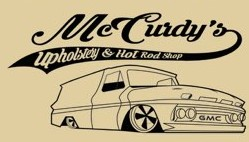 Sponsor Logo for McCurdy's Upholstry and Hot Rod Shop
