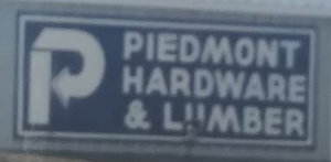 Sponsor Logo for Piedmont Hardware