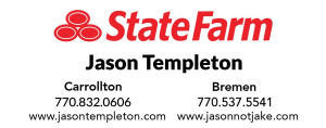 Sponsor Logo for State Farm with Jason Templeton