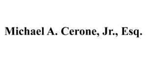 Headline Sponsor Logo for Michael A, Cerone, Jr., Esq.