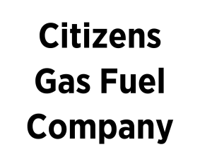 Sponsor Logo for Citizens Gas Fuel Company