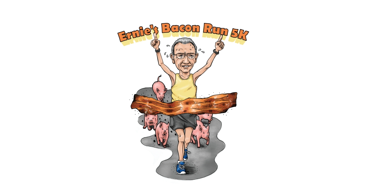 Ernie's Bacon Run 15K & 5K: The Running Wife