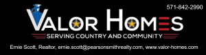 Sponsor Logo for Ernie Scott, Valor Homes Realty