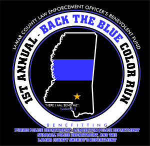 Back the Blue Color Run