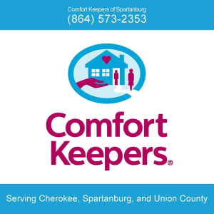 Sponsor Logo for Comfort Keepers of Spartanburg
