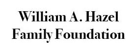 Sponsor Logo for William A. Hazel Family Foundation