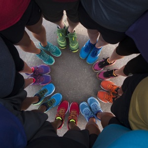 Cider and Donuts with Mizuno and Renue Physical Therapy!