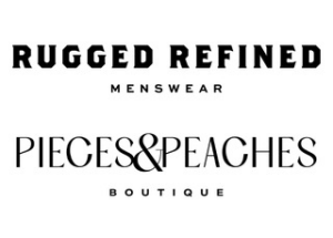 Sponsor Logo for PIECES&PEACHES BOUTIQUE / RUGGED REFINED MENSWEAR