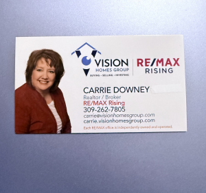 Sponsor Logo for Carrie Downey Realtor - Vision Home Group
