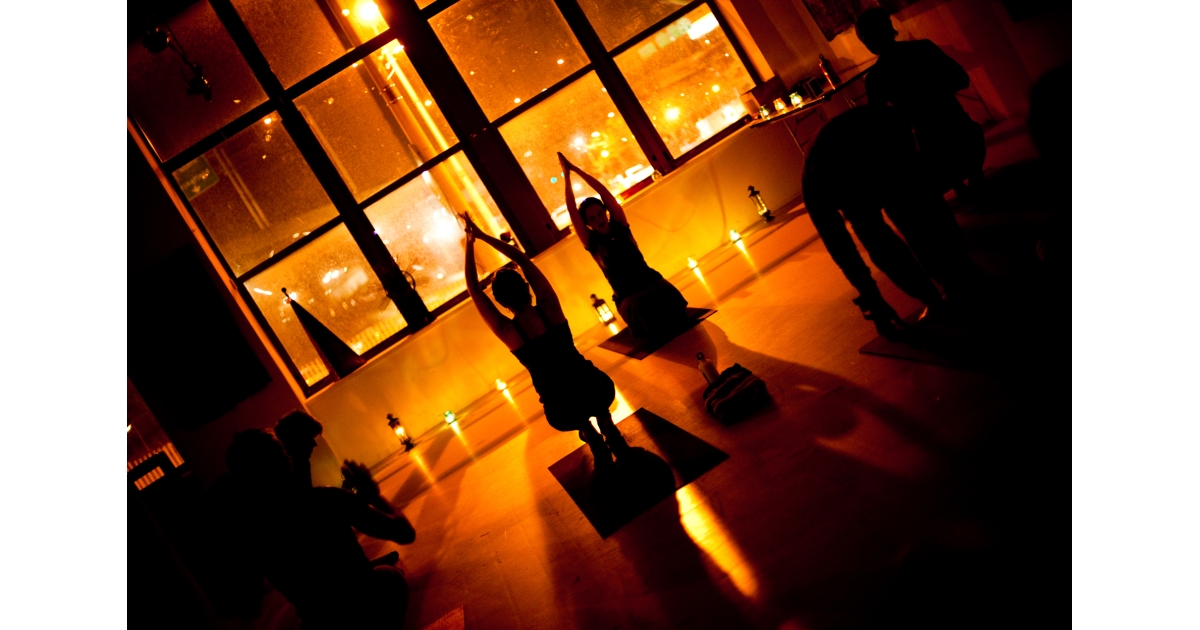 Silent Night Candlelight Yoga