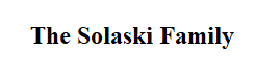 Sponsor Logo for solaski family logo
