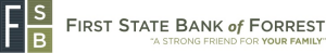 Sponsor Logo for First Stat Bank of Forrest