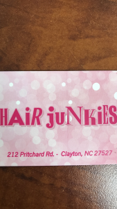 Sponsor Logo for Hair Junkies