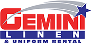 Sponsor Logo for Gemini Linen & Uniform Rental