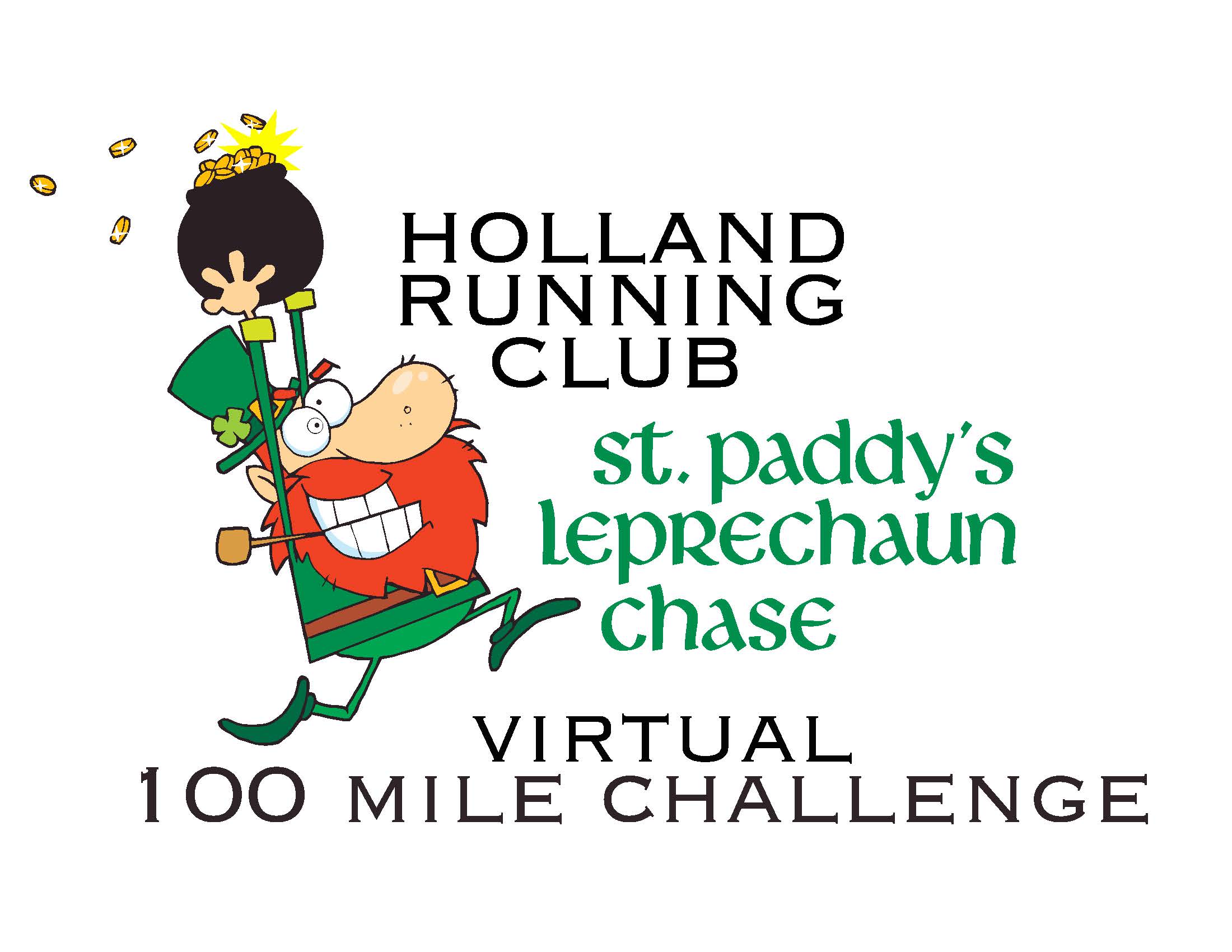 St. Paddy's Virtual 100 Mile Leprechaun Chase Challenge