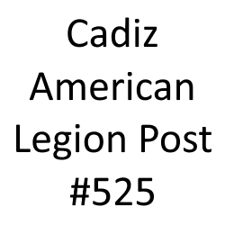 Sponsor Logo for Cadiz American Legion Post #525