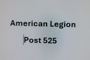 Sponsor Logo for American Legion Post #525