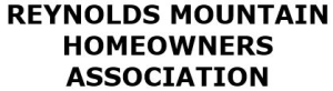Sponsor Logo for Reynolds Mountain Homeowners Association
