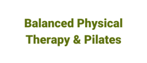 Sponsor Logo for Balanced Physical Therapy & Pilates