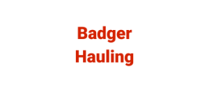 Sponsor Logo for Badger Hauling