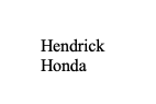 Sponsor Logo for Hendrick Honda