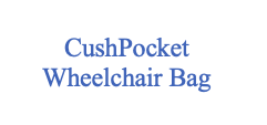 Sponsor Logo for CushPocket Wheelchair Bag