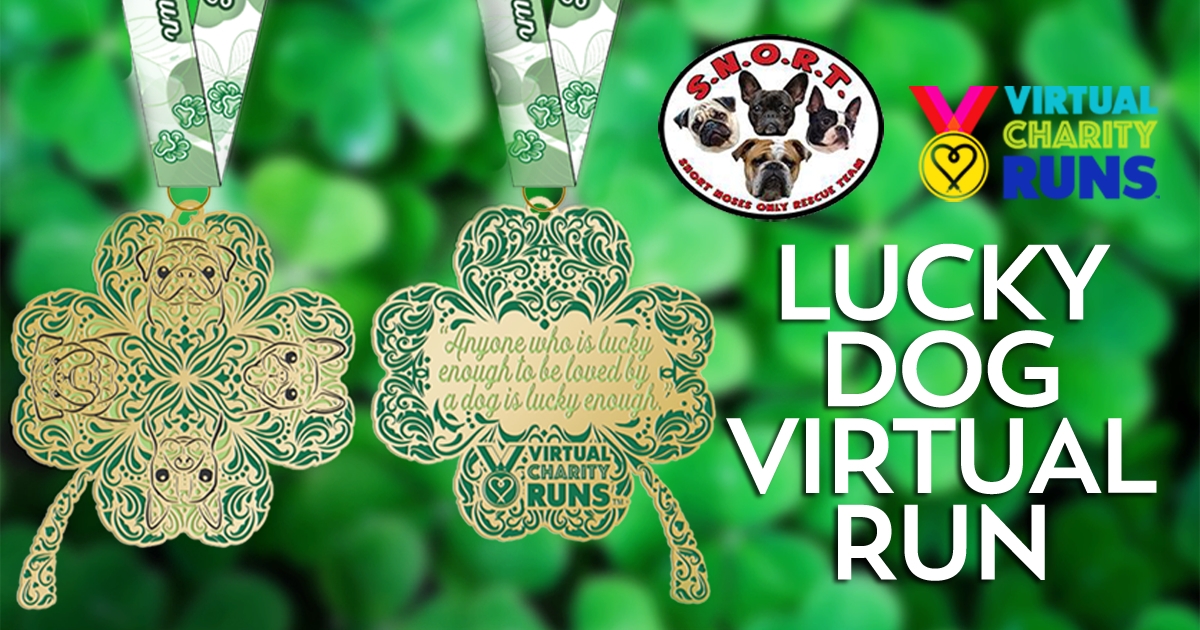 Lucky Dog Virtual Run 5k/10k/1Miler