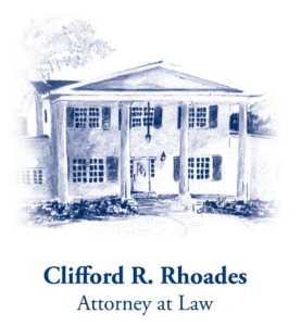 Sponsor Logo for Clifford R. Rhoades, P.A.