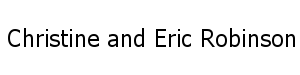 Sponsor Logo for Christine and Eric Robinson