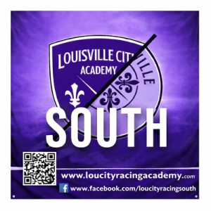 Sponsor Logo for LouCity & Racing Academy South