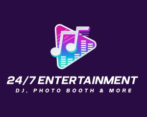 Sponsor Logo for 24/7 Entertainment - DJ Service
