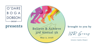 Sponsor Logo for Believe & Achieve 5K