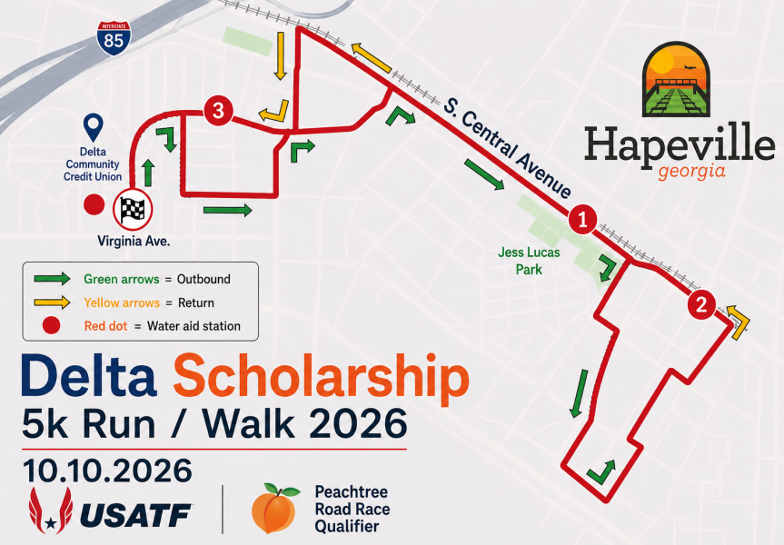 Delta Scholarship Fund 5K Run/Walk and Fun Run, photo 5 of 8
