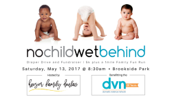 No Child Wet Behind 5k & Diaper Drive