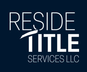Sponsor Logo for Reside Title
