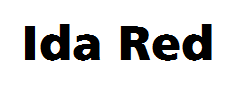 Sponsor Logo for Ida Red
