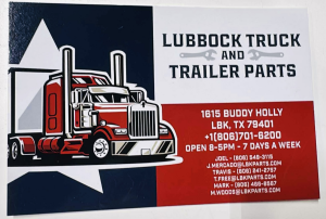 Sponsor Logo for Lubbock Truck and Trailers Parts