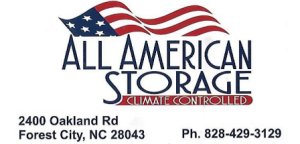 Sponsor Logo for All American Storage