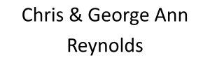Sponsor Logo for Chris & George Ann Reynolds