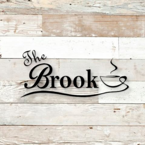 Sponsor Logo for The Brook Coffeehouse and Event Center