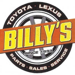 Sponsor Logo for Billy's Toyota Parts