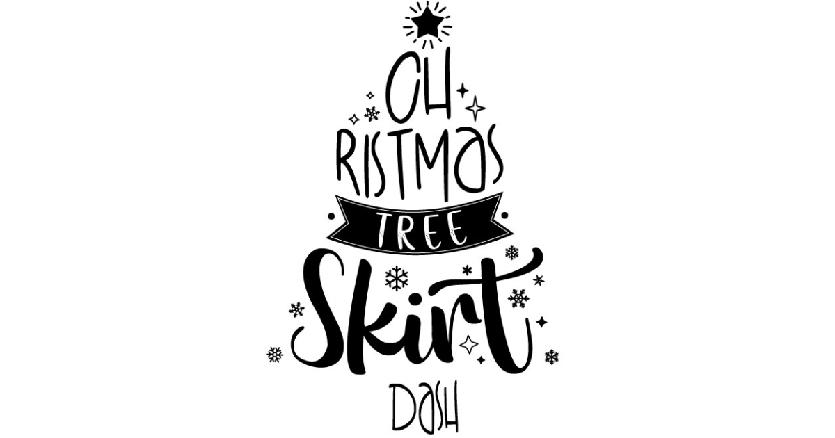 Christmas Tree Skirt Dash