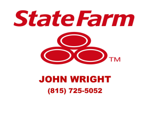 Sponsor Logo for John Wright State Farm