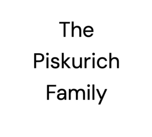Sponsor Logo for The Piskurich Family