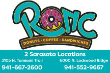 Sponsor Logo for RONC Donuts·Coffee·Sandwiches