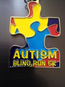 Bling Run Virtual 5K for Autism Awareness 